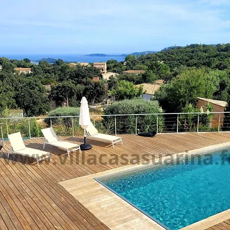 Vue Mer, Piscine Chauffée à Vecchio Villa *