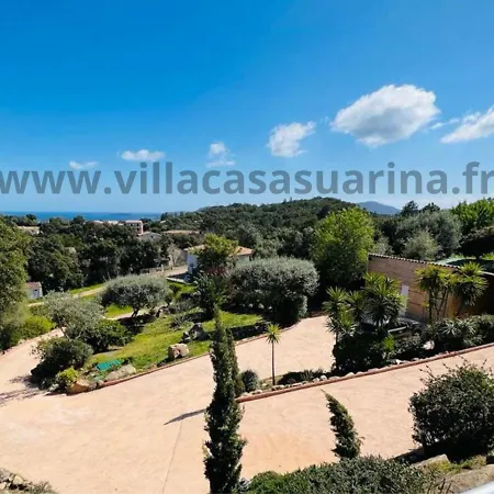 Vue Mer, Piscine Chauffée à Vecchio Villa Porto Vecchio