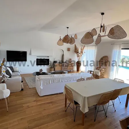 Vue Mer, Piscine Chauffée à Vecchio Villa Porto Vecchio