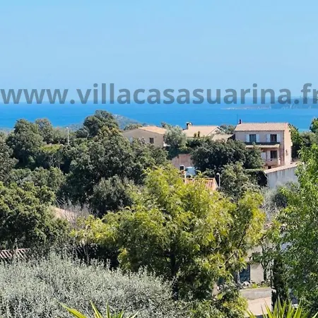 Vue Mer, Piscine Chauffée à Vecchio Villa *