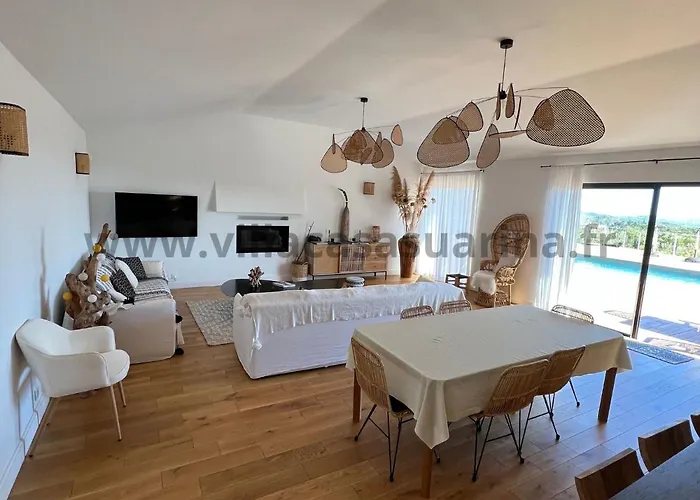 Vue Mer, Piscine Chauffee A Vecchio וילה פורטו-וישיו