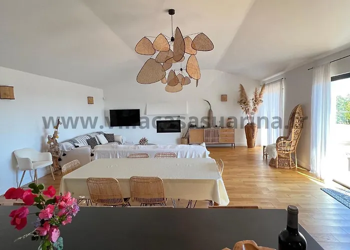 Villa Vue Mer, Piscine Chauffée à Vecchio *